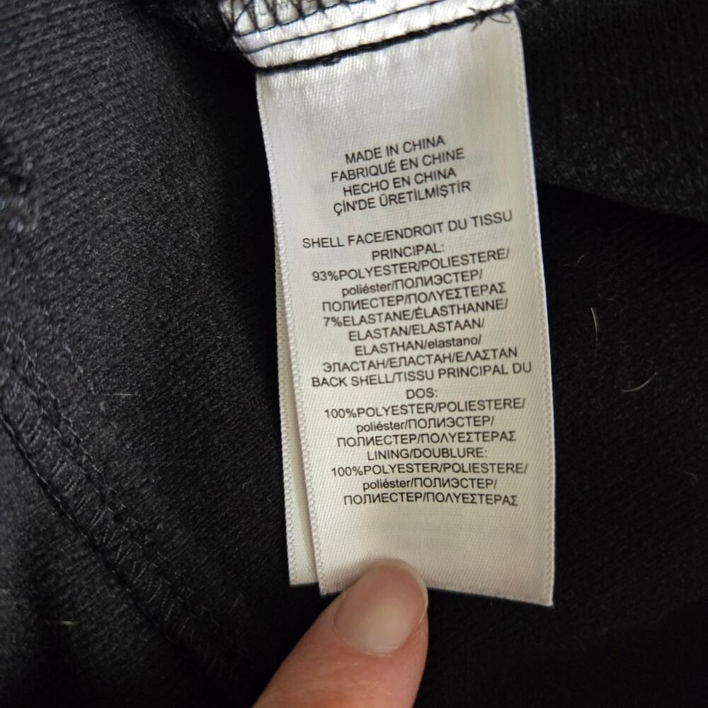 Lauren Ralph Lauren Stylish Hooded Soft Shell Anorak Raincoat Black Women Small - Picture 13 of 14